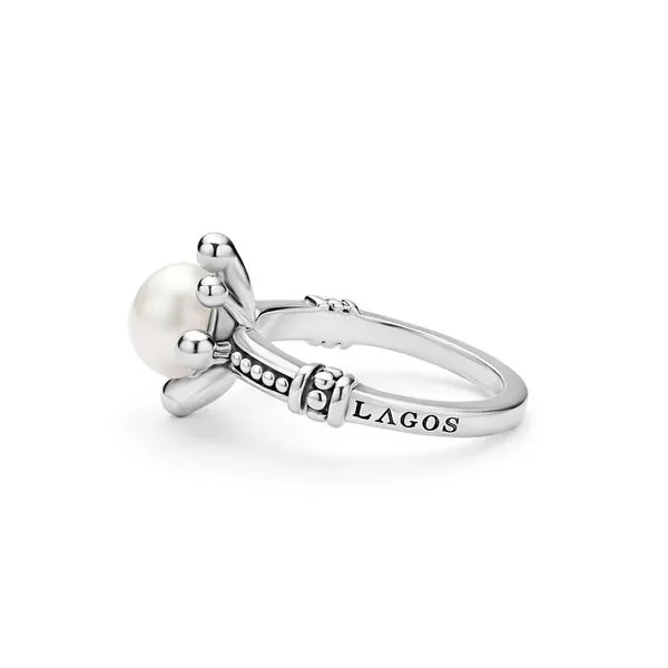 Luna Fleur Pearl Ring