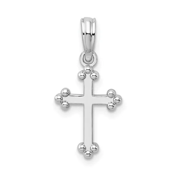 Beaded Cross Pendant Hingham Jewelers Hingham, MA