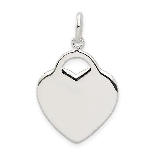 Engravable Heart Charm