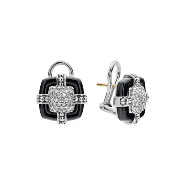 Black Caviar Diamond Earrings Hingham Jewelers Hingham, MA