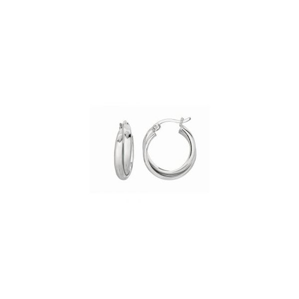 Sterling Silver Hoop Earrings Hingham Jewelers Hingham, MA