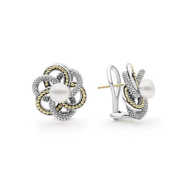 Luna Pearl Earrings Hingham Jewelers Hingham, MA