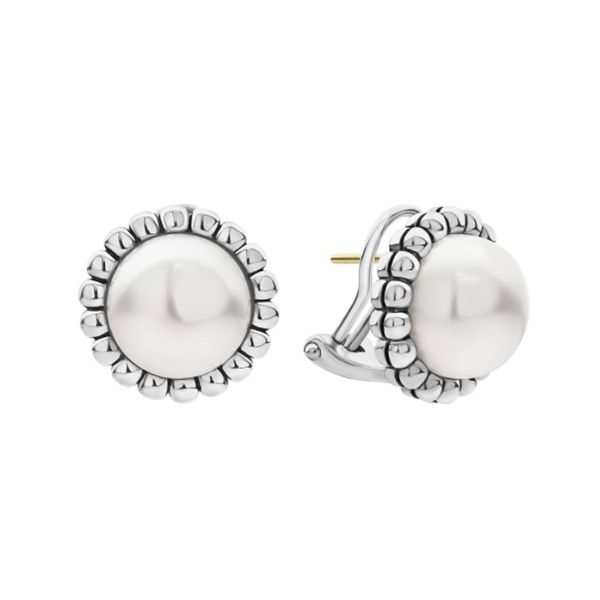 Luna Pearl Earrings Hingham Jewelers Hingham, MA