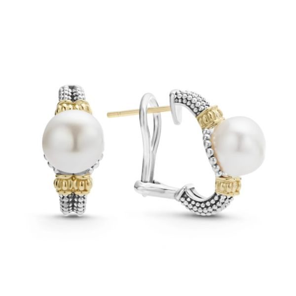 Luna Pearl Earrings Hingham Jewelers Hingham, MA