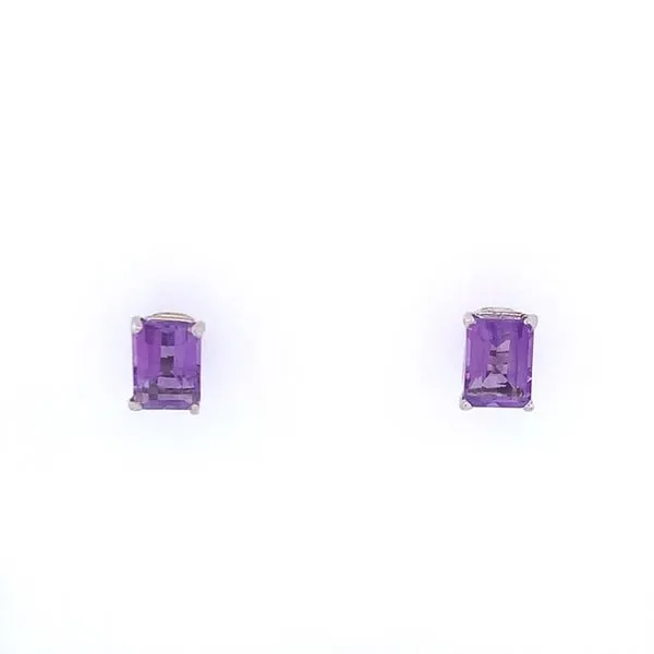 Amethyst Stud Earrings Hingham Jewelers Hingham, MA