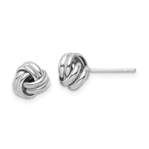 Love Knot Stud Earrings Hingham Jewelers Hingham, MA