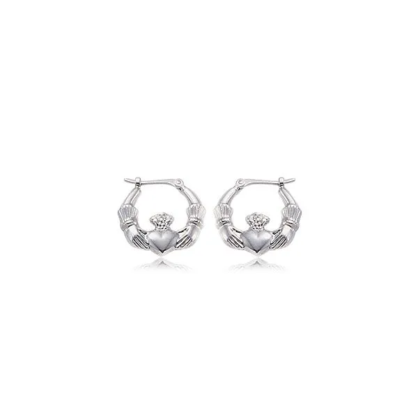 Claddagh hoops on sale