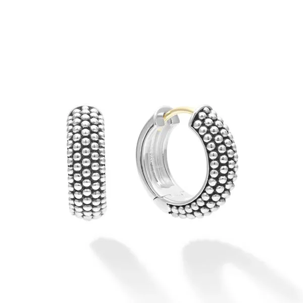Signature Caviar Caviar Huggie Earrings Hingham Jewelers Hingham, MA