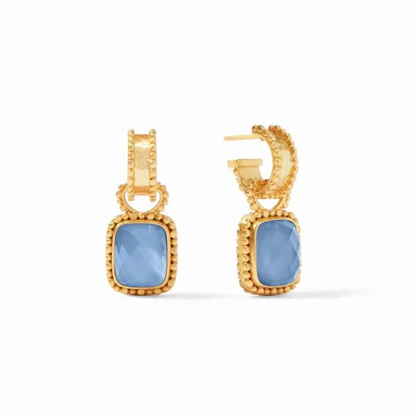 Marbella Hoop & Charm Earring Hingham Jewelers Hingham, MA
