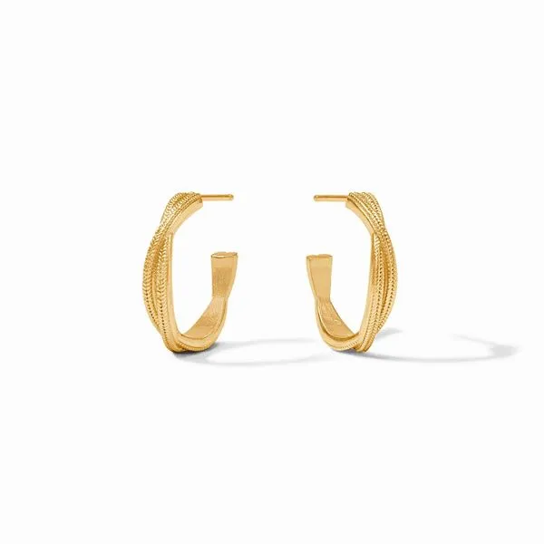 Cheval Twist Hoop Hingham Jewelers Hingham, MA
