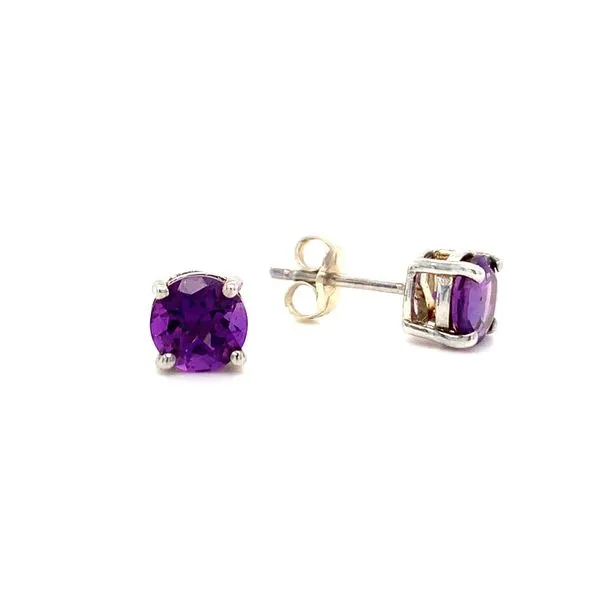 Amethyst Stud Earrings Hingham Jewelers Hingham, MA