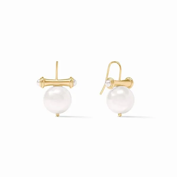 Bamboo Pearl Earring