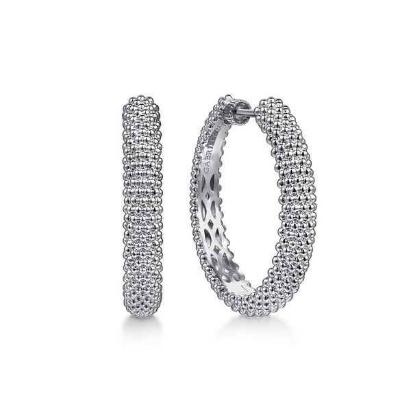 Beaded Hoop Earrings Hingham Jewelers Hingham, MA