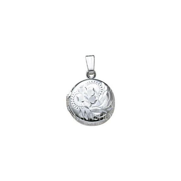 Sterling Silver Round Locket Hingham Jewelers Hingham, MA