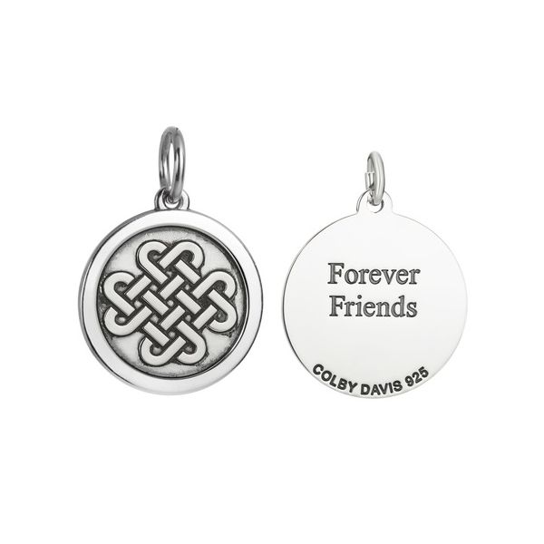 Forever Friends Celtic Knot Pendant Hingham Jewelers Hingham, MA