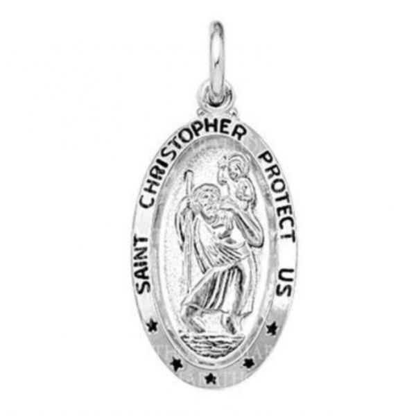 St. Christopher Necklace Hingham Jewelers Hingham, MA