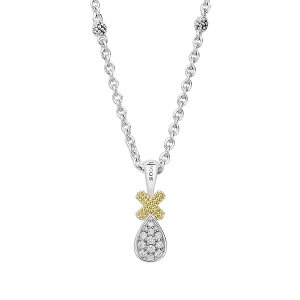 Caviar Lux Diamond Pendant Necklace Hingham Jewelers Hingham, MA