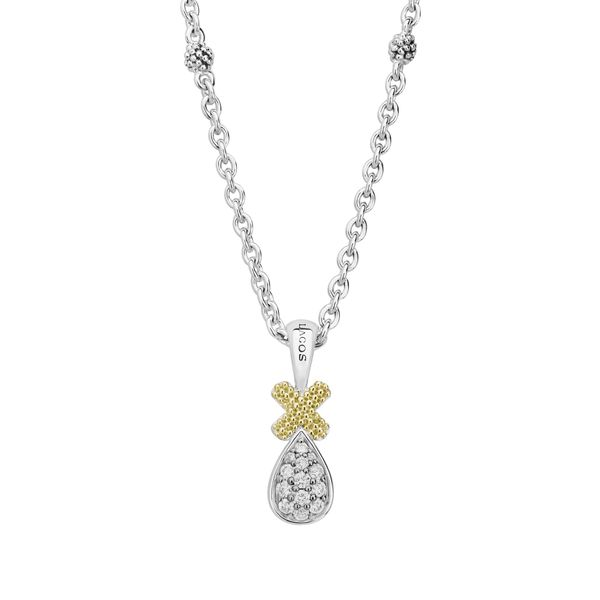 Caviar Lux Diamond Pendant Necklace Hingham Jewelers Hingham, MA