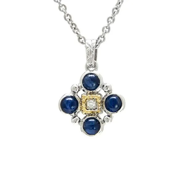 Bizantino Sapphire Pendant Hingham Jewelers Hingham, MA