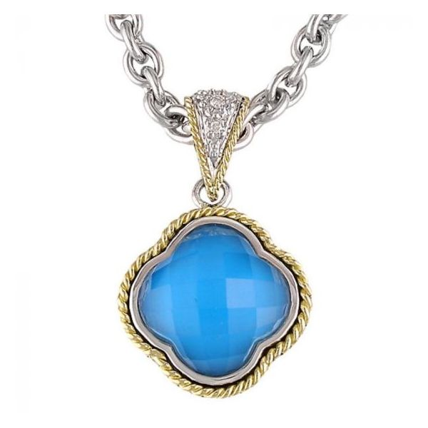 Trebol Turquoise Necklace Hingham Jewelers Hingham, MA