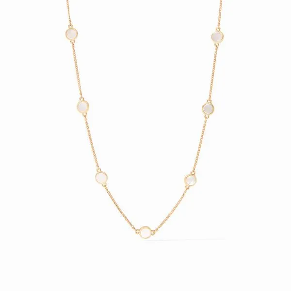 Valencia Delicate Station Necklace Hingham Jewelers Hingham, MA