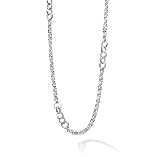 Signature Caviar Long Link Necklace Hingham Jewelers Hingham, MA