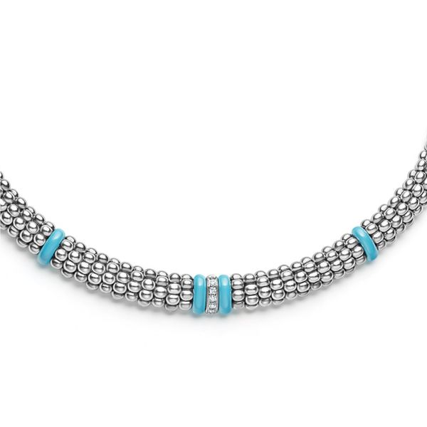 Blue Caviar Diamond Caviar Necklace Hingham Jewelers Hingham, MA