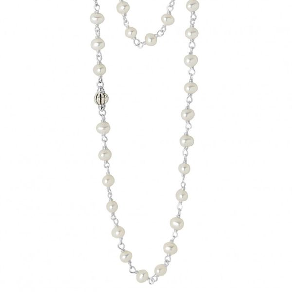 Luna Pearl Beaded Necklace Hingham Jewelers Hingham, MA