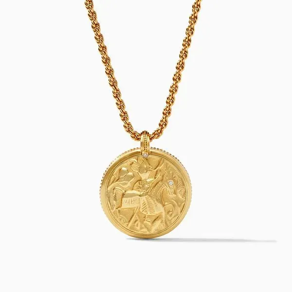 Coin Statement Pendant Image 2 Hingham Jewelers Hingham, MA