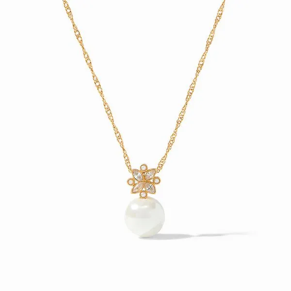 Charlotte Pearl Delicate Necklace Hingham Jewelers Hingham, MA
