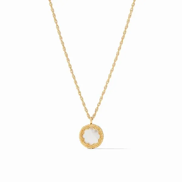 Trieste Coin Solitaire Necklace Hingham Jewelers Hingham, MA