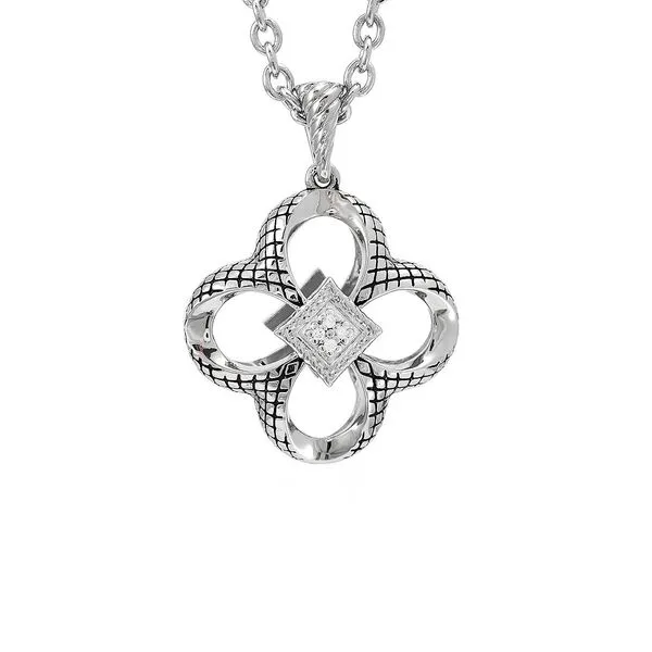 Nudo De Amor Pave Diamond Necklace Hingham Jewelers Hingham, MA