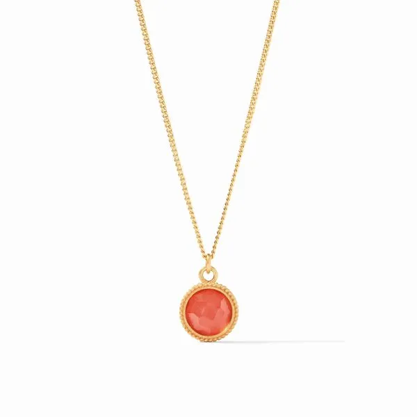 Fleur-de-Lis Solitaire Necklace Hingham Jewelers Hingham, MA