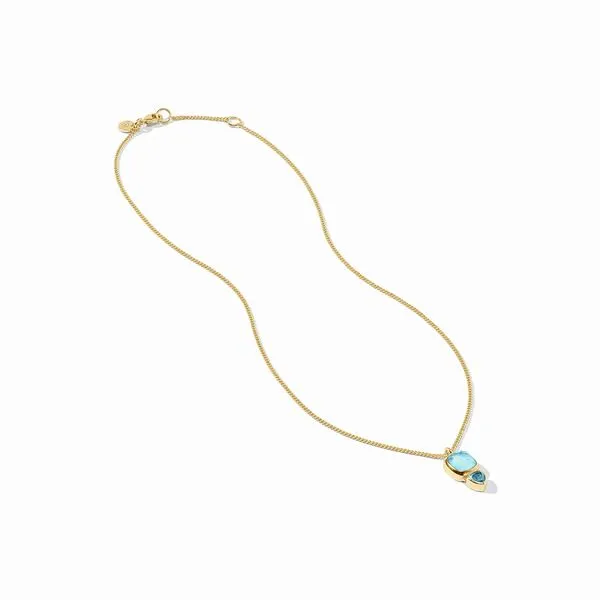 Aquitaine Duo Delicate Necklace Image 2 Hingham Jewelers Hingham, MA