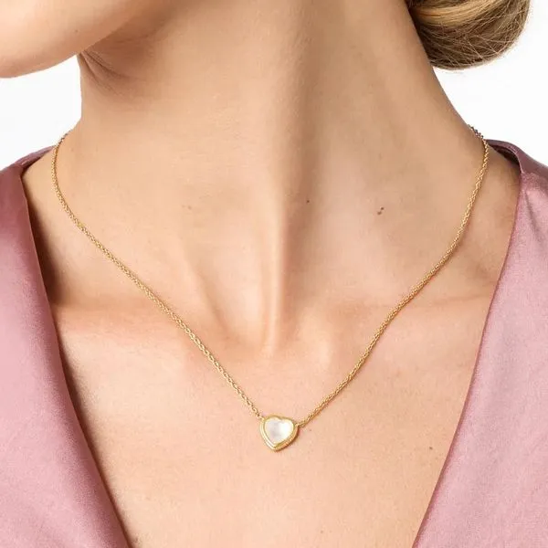 Heart Delicate Necklace Image 2 Hingham Jewelers Hingham, MA