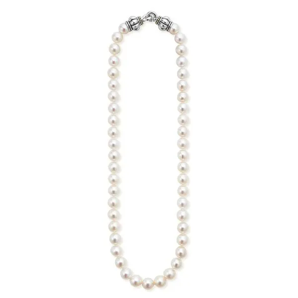 Luna Large Pearl Necklace Image 2 Hingham Jewelers Hingham, MA