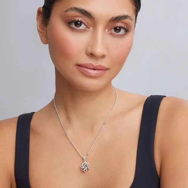 Love Knot Pendant Image 3 Hingham Jewelers Hingham, MA