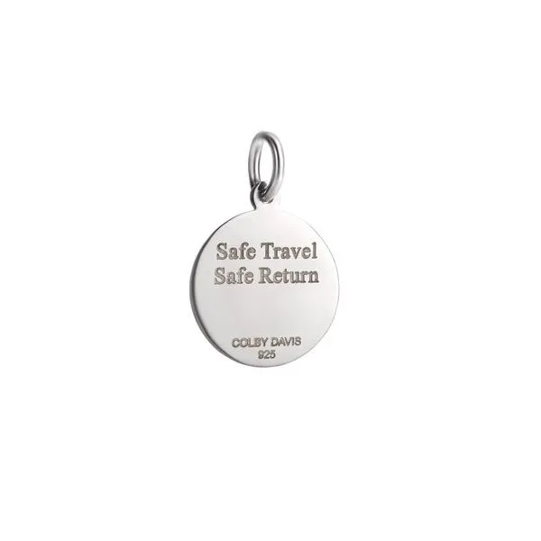 Small St. Christopher Pendant Image 2 Hingham Jewelers Hingham, MA
