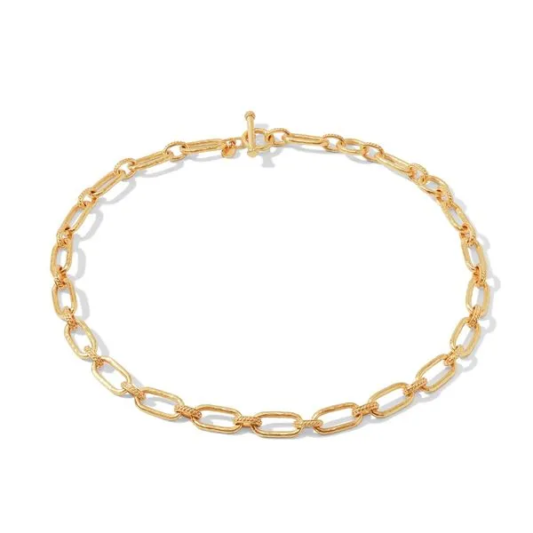 Trieste Link Necklace Image 2 Hingham Jewelers Hingham, MA