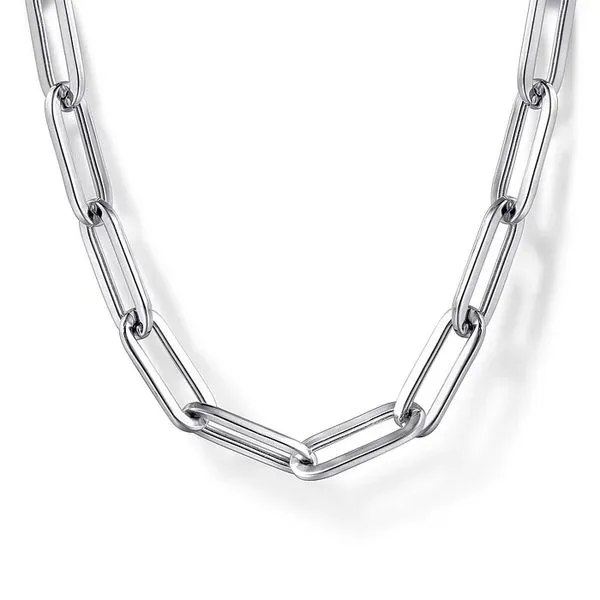 Paperclip Chain Necklace Hingham Jewelers Hingham, MA