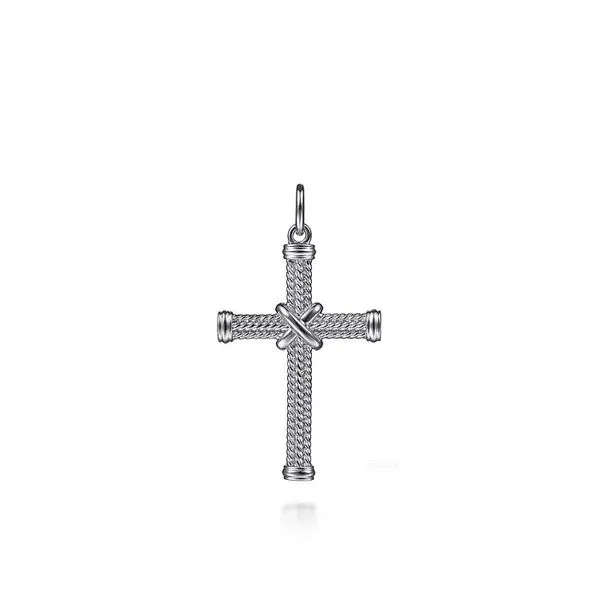 Twisted Rope Cross Pendant Hingham Jewelers Hingham, MA
