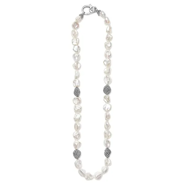 Luna Keshi Pearl Necklace Image 2 Hingham Jewelers Hingham, MA