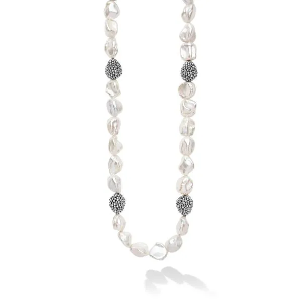 Luna Keshi Pearl Necklace Hingham Jewelers Hingham, MA