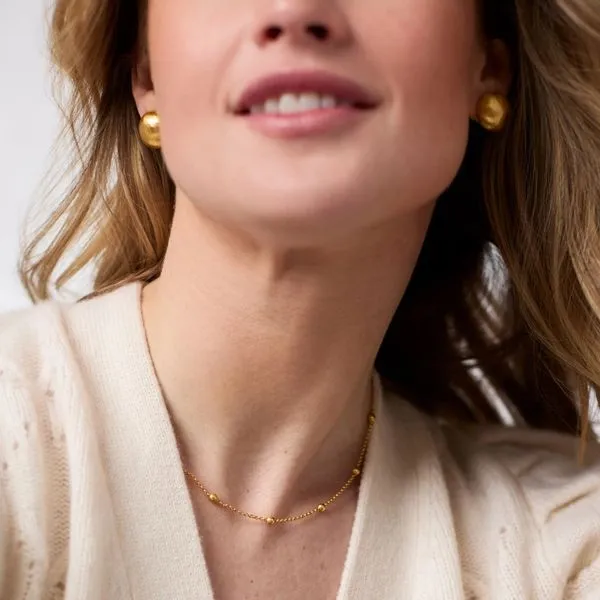 Solara Delicate Station Necklace Image 2 Hingham Jewelers Hingham, MA