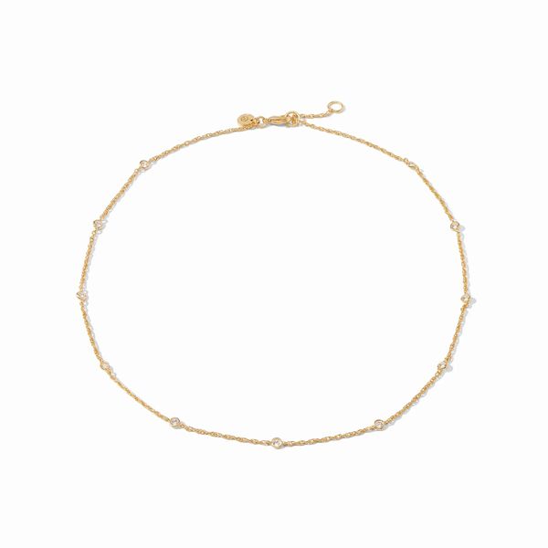 Celeste Delicate Station Necklace Image 2 Hingham Jewelers Hingham, MA