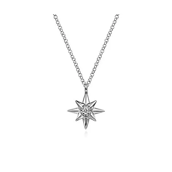 Diamond Star Pendant Necklace