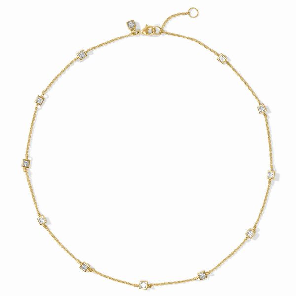 Jolie Delicate Station Necklace Image 2 Hingham Jewelers Hingham, MA