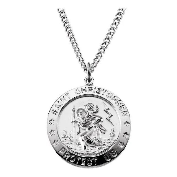 St. Christopher Medal Hingham Jewelers Hingham, MA