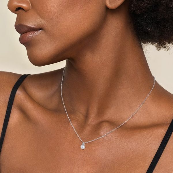Pearl Pendant Necklace Image 3 Hingham Jewelers Hingham, MA