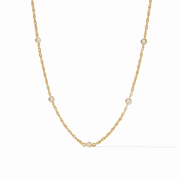 Celeste Delicate Station Necklace Hingham Jewelers Hingham, MA